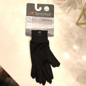 Terramar Thermasilk Unisex Glove Liner S small